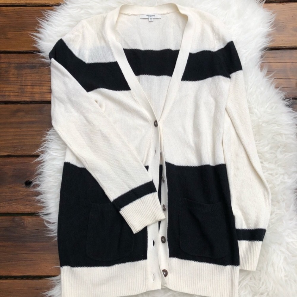 Madewell Inlet Colorblock Cardigan - image 4